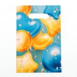 Пакет "Шарики в подарок", полиэтиленовый с вырубной ручкой, 20х30 см, 30 мкм - 20 шт.