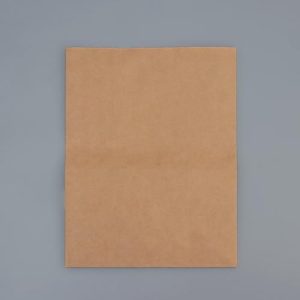 Пакет крафт бумажный фасовочный, прямоугольное дно 26 х 15 х 34 см - 50 шт.