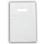 Пакет полиэтиленовый с вырубной ручкой, Белый 20-30 См, 70 мкм - 50 шт.