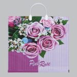 Пакет "Камилла", полиэтиленовый с пластиковой ручкой, 100 мкм 40 х 44 см - 10 шт.