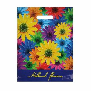 Пакет "Клумба", полиэтиленовый с вырубной ручкой, 31х40 см, 60 мкм - 50 шт.