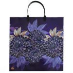 Пакет "Синий бархат", полиэтиленовый с пластиковой ручкой, 34 х33 см, 85 мкм - 10 шт.