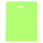Пакет полиэтиленовый с вырубной ручкой, Салатовый 40-50 См, 30 мкм - 50 шт.