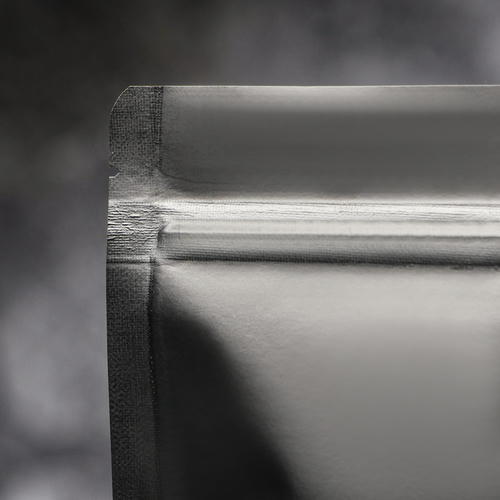 Пакет Zip-lock Крафт с прямоугольным окном,черный,16 х 24 х 4 см - 100 шт.