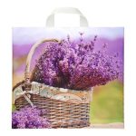 Пакет "Корзинка нежности", полиэтиленовый с петлевой ручкой, 38 х 34 см, 70 мкм - 50 шт.