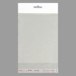 Пакет БОПП с клеевым клапаном, прозрачный 14 х 18/4 cм, еврослот, 25 мкм - 100 шт.