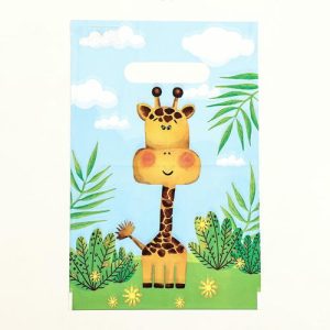 Пакет "Лимпопо", полиэтиленовый с вырубной ручкой, 20х30 см, 30 мкм - 100 шт.