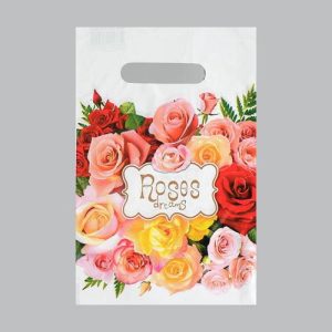 Пакет «Грез», полиэтиленовый с вырубной ручкой, 20 х 30 см, 30 мкм - 100 шт.