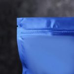 Пакет дой-пак, матовый,синий, 10 х 15 х 4 см - 50 шт.