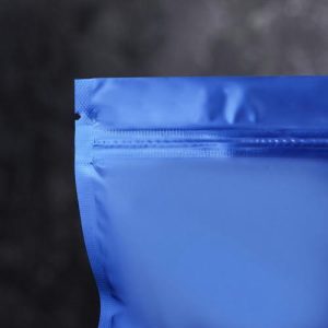 Пакет дой-пак, матовый,синий, 10 х 15 х 4 см - 50 шт.