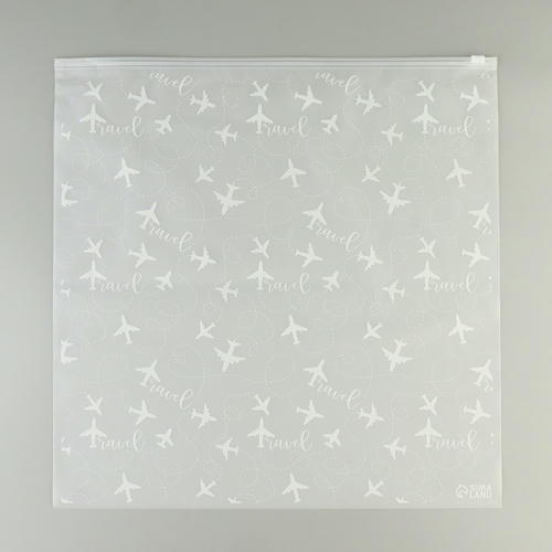 Зип пакет для путешествий «Travel», 14 мкм, 40 х 40 см - 20 шт.