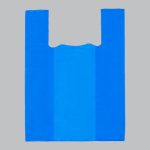 Пакет "Синий", полиэтиленовый, майка, 30 х 55 см, 17 мкм - 100 шт.