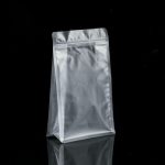 Пакет восьмишовный с плоским дном матовый с отрыв. замком прозрачный матовый, 16 х26 х 8 - 100 шт.