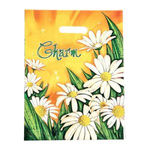 Пакет "Очарование", полиэтиленовый с вырубной ручкой, 30х40 см, 60 мкм - 50 шт.