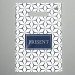 Пакет "Презент стиль", полиэтиленовый с вырубной ручкой, 20х30 см, 30 мкм - 100 шт.