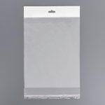 Пакет БОПП с клеевым клапаном 30 х 38/4 см, 30 мкм - 100 шт.