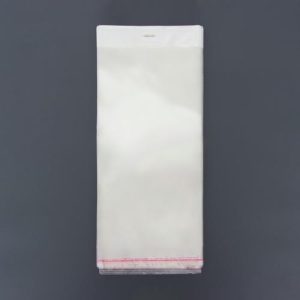 Пакет БОПП с клеевым клапаном, прозрачный 20 х 40/4 cм, еврослот, 30 мкм - 100 шт.