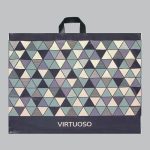 Пакет "Виртуоз", полиэтиленовый с петлевой ручкой, 71 х 55 см, 90 мкм - 25 шт.