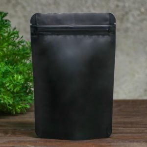 Пакет дой-пак, матовый,черный, 10 х 15 х 4 см - 100 шт.