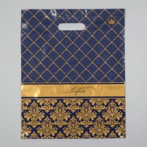 Пакет "Перфекто Вензель", полиэтиленовый с вырубной ручкой, 90 мкм, 30 х 37 см - 25 шт.