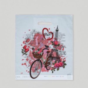 Пакет "Бон Вояж", полиэтиленовый с вырубной ручкой, 35 мкм, 36 х 45 см - 50 шт.