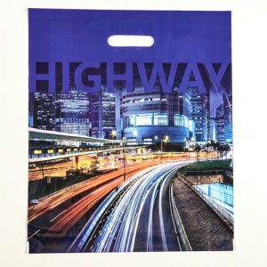 Пакет "Магистраль", полиэтиленовый с вырубной ручкой 39х47 см, 45 мкм - 50 шт.