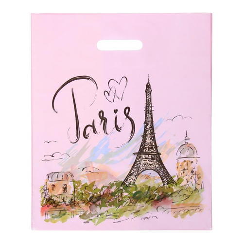 Пакет "Матье", полиэтиленовый с вырубной ручкой, 36х43 см, 35 мкм - 50 шт.