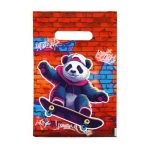 Пакет подарочный "Панда" 20 х 30 см 30 мкм - 50 шт.