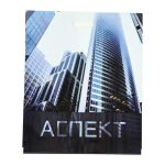 Пакет "Аспект", полиэтиленовый с вырубной ручкой, 50х60 см, 100 мкм - 50 шт.