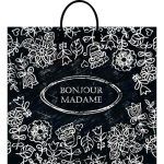 Пакет "Мадам", полиэтиленовый с пластиковой ручкой, 80 мкм 37 х 34 см - 10 шт.