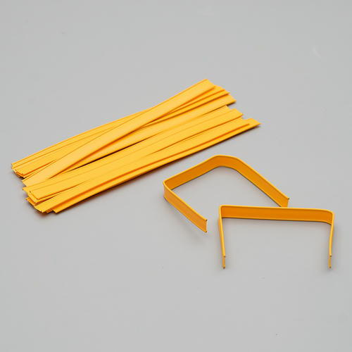 Клип-лента в нарезке, желтый, 13 см - 500 шт. — изображение 2