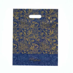 Пакет "Перфекто Узоры", полиэтиленовый с вырубной ручкой, 30х37 см, 90 мкм - 25 шт.