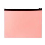 Папка-конверт на ZIP-молнии A5, 150 мкм, Calligrata, оранжевый неон - 12 шт.