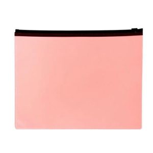 Папка-конверт на ZIP-молнии A5, 150 мкм, Calligrata, оранжевый неон - 12 шт.