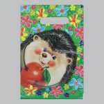 Пакет "Ёжик", полиэтиленовый с вырубной ручкой, 30 мкм, 20 х 30 см - 100 шт.