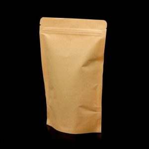 Пакет Zip-lock Крафт с прямоугольным окном 16 х 26 см - 50 шт.