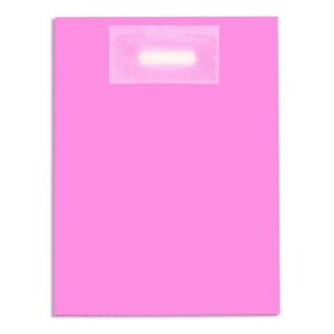 Пакет полиэтиленовый с вырубной усиленной ручкой, кислотно-розовый 30-40 50 мкм - 50 шт.