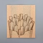 Пакет бумажный, для картофеля «Фри», жировлагостойкий 11,5 х 10 см - 100 шт.