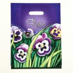 Пакет "Фиалка", полиэтиленовый с вырубной ручкой, 31х40 см, 60 мкм - 50 шт.