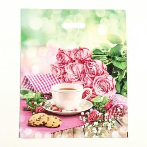 Пакет "Полдень", полиэтиленовый с вырубной ручкой 40х47 см, 45 мкм - 50 шт.