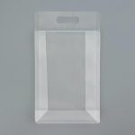 Пакет дой пак прозрачный с вырубной ручкой,14 х 24 см,100 мкм - 50 шт.