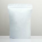 Пакет дой-пак, матовый, белый с окном, 14 х 20 х 4 см - 100 шт.