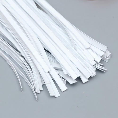 Клип-лента в нарезке, белый, 25 см - 100 шт. — изображение 2