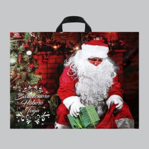 Новый год. Пакет "Волшебство", полиэтиленовый с петлевой ручкой, 60х50 см - 10 шт.