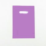 Пакет полиэтиленовый с вырубной ручкой, Фиолетовый 20-30 См, 30 мкм - 50 шт.