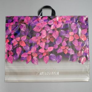 Пакет "Новелла", полиэтиленовый с петлевой ручкой, 71 х 55 см, 90 мкм - 25 шт.