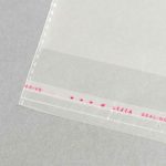 Пакет БОПП с клеевым клапаном, прозрачный 18 х 20/4 см, 25 мкм - 100 шт.