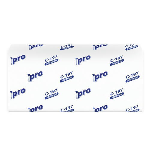 Полотенца бумажные V-сложения PROtissue С197, 2 слоя, 200 листов — изображение 2