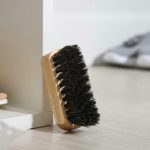 Щётка для обуви, 9x3,5 см, конский волос (22 мм.)