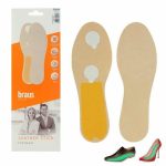 Стельки для обуви, дышащие, на клеевой основе, 39-40р-р, пара, цвет бежевый